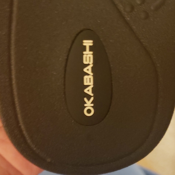 Okabashi flip flops size 11 BRAND NEW WITHOUT BOX - Picture 3 of 3